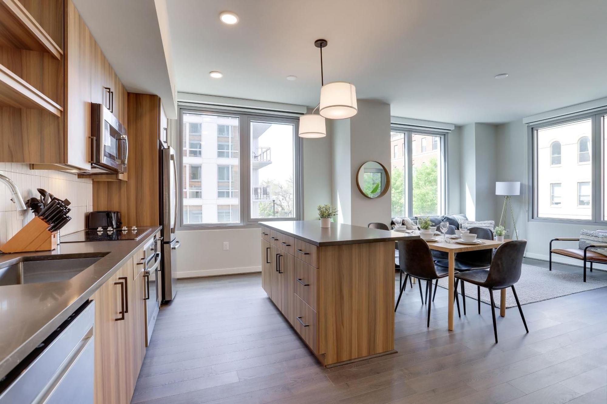 Stylish Condo At Clarendon With Rooftop Views Arlington Eksteriør billede